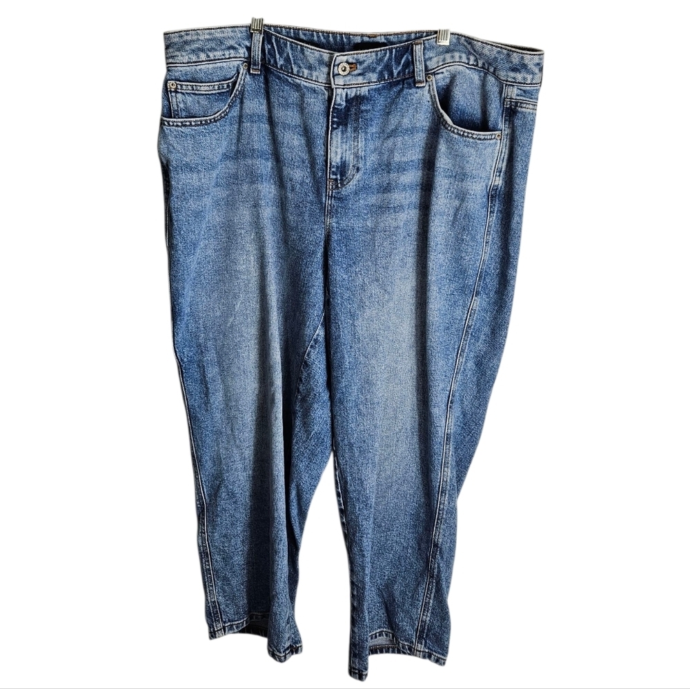 Talbots High Waist Straight Ankle Jeans, 18W
